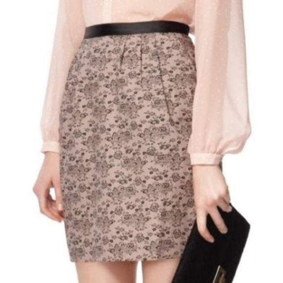 JASON WU Target Floral lace pink mini skirt - Picture 1 of 3